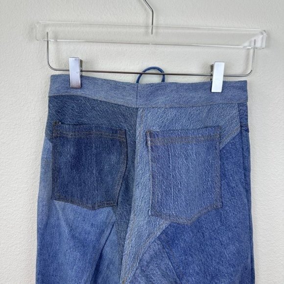 EB Denim Lace Up in Medium Wash - Picture 9 of 10